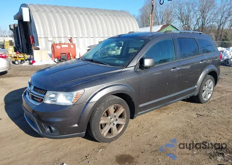 2015 Dodge Journey Limited from USA, damaged, VIN 3C4PDDDG4FT740129